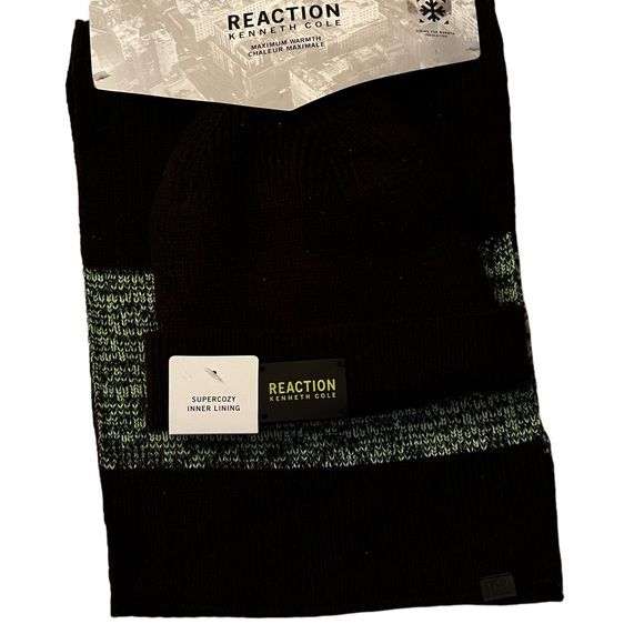 Kenneth Cole Reaction Hat and Scarf set brand new! - Picture 2 of 9